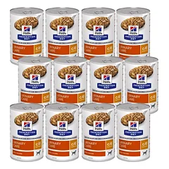 HILL'S PD Prescription Diet Canine c/d 12x370g - skardinė