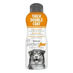 TropiClean PerfectFur Thick Double Coat šampūnas tankiam dvigubam kailiui, 473 ml — 1 nuotrauka