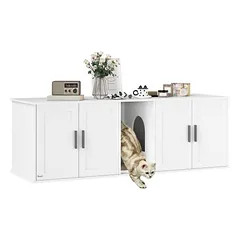 PawHut Katzenklo-Schrank
