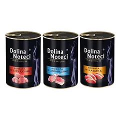 DOLINA NOTECI Premium skonių mišinys su mėsa katėms 24x400g