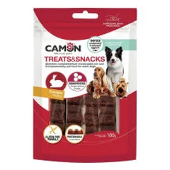 Camon Treats & Snacks Bar skanėstai su triušiena šunims - Pet24