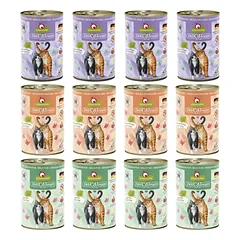 GranataPet DeliCatessen maisto rinkinys - be grūdų šlapias kačių maistas, 3 skonių mišinys, 2 rinkiniai