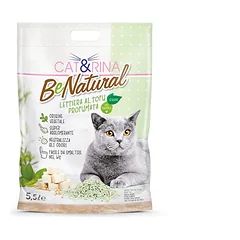 Record CAT&RINA Tofu Green Tea aromatizuoti tofu kraikai katėms, su žaliosios arbatos kvapu, 5.5 l
