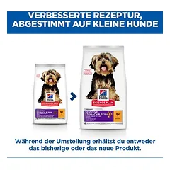 Hill's Science Plan Sensitive Stomach & Skin Adult 1+ Small & Mini su vištiena, sausas maistas šunims, 5 - 9,9 kg — 2 nuotrauka