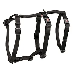 TRIXIE  Panic petnešos su apsauga nuo nuo pabėgimo, S-M 40-65 cm-15 mm, juodos
