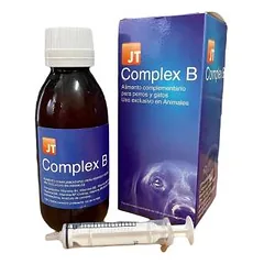 JT Pharma Complex B papildai šunims ir katėms imunitetui stiprinti, 150 ml