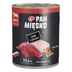 PAN MIĘSKO su elniena drėgnas maistas šunims 800 g