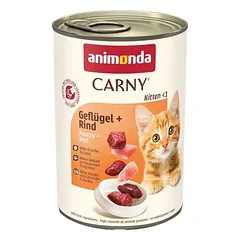 animonda Carny Kitten 12 x 400 g, drėgnas maistas kačiukams — 2 nuotrauka