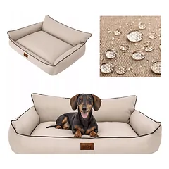 Šuns guolis – vandeniui atsparus aptvaras – šuns sofa – L 64x49 cm