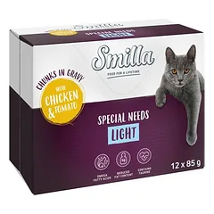  Smilla Frischebeutel Adult Light Häppchen in Sauce mit Gemüse