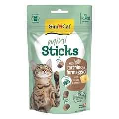 GimCat Adult Mini Sticks Turkey & Cheese skanėstai katėms 50 g