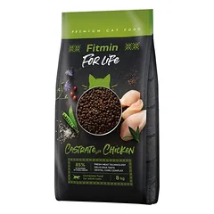 Fitmin for Life Castrate Chicken sausas maistas katėms, 8kg parduotuvėje zooplus.de