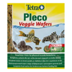 Tetra visavertis pašaras žuvytėms Tetra Pleco Veggie Wafers, 15g cukinija