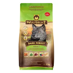 WOLFSBLUT Dark Forest Adult sausas maistas suaugusiems šunims su elniena ir batatais, 2 kg