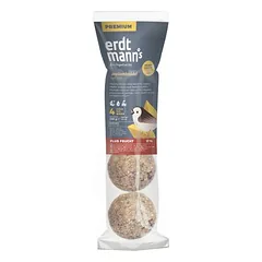 Erdtmanns 4 Meisenknödel PLUS FRUCHT ohne Netz 350 g