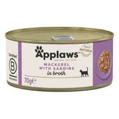 Applaws Cat konservai su skumbre ir sardinėmis sultinyje katėms - Pet24