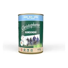 Christopherus meniu šunims Junior 6 x 400 g, drėgnas maistas