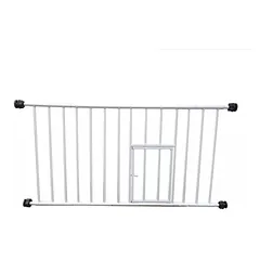 Carlson mini apsauginė užtvara su durelėmis mažiems gyvūnams, B 45,7 - 78,74 cm x H 45,7 cm — 2 nuotrauka