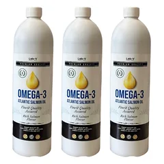 LAB-V Omega-3 lašišų aliejus šunims ir katėms 3x1l 