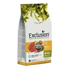 Exclusion Mediterraneo maistas šunims su jautiena S 2 kg