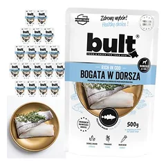 BULT drėgnas maistas šunims, maišeliai 20 x 500 g, Triušiena — 3 nuotrauka