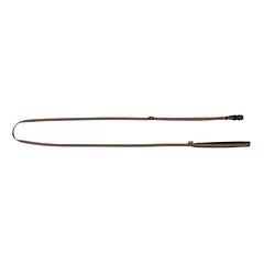 KERBL GoLeyGo diržinis pavadėlis su adapteriu, rudos spalvos, 20 mm x 140-200 cm, M, ne daugiau kaip 60 kg