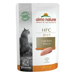 Almo Nature HFC Jelly vistas gaļa želejā 55 g - konservi kaķiem