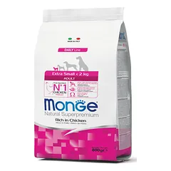 Monge Dry Dog Extra Small Adult 0,8 kg