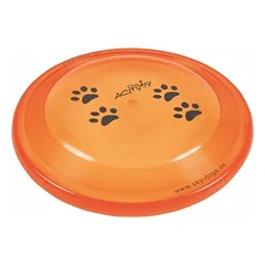Skraidanti lėkštė Dog Activity, 19 cm, oranžinė – žaislas šuniui — 2 nuotrauka