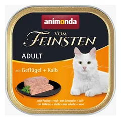 ANIMONDA Vom Feinsten Classic konservai katėms su paukštiena ir veršiena 100 g