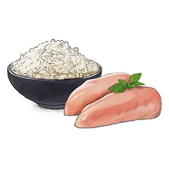 Gosbi Fresko Cat Adult Sterilised Chicken&Rice konservai sterilizuotoms katėms su tunu, vištiena ir ryžiais 70 g — 2 nuotrauka