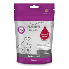 Platinum Click-Bits skanėstai su vištiena ir ėriena šunims - Pet24