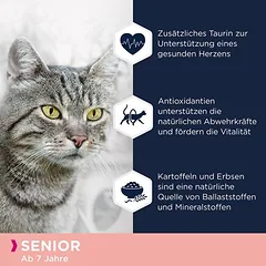Eukanuba Senior Grain Free su lašiša, sausas maistas katėms, 1,5 - 2,9 kg — 5 nuotrauka
