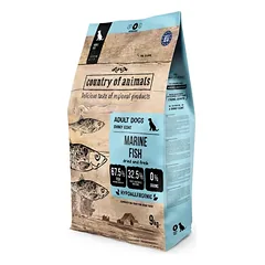 COUNTRY OF ANIMALS Dog Marine Fish M 9 kg jūros žuvys, sausas maistas šunims