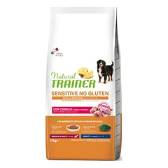 NT ADULT DOG SENSITIVE NO GLUTEN M/M RABBIT (triušiena) 12kg
