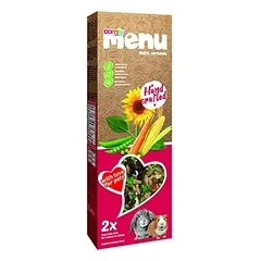 Comfy menu daržovių skanėstas žiurkėnams ir paukščiams, 90g