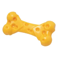 Nylabone Cheese Extreme Texture Cheese - šunų kramtomasis žaislas, sūrio skonio, skirtas skanėstams tepti, Bone / L — 2 nuotrauka