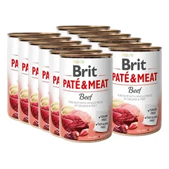 BRIT PATE & MEAT BEEF 12x400g