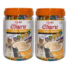 INABA Churu Diet katėms - mišinys su vištiena 100x14g
