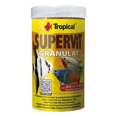 Tropical Supervit Granulat granuliuotas pašaras žuvims su Beta-gliukanu 250 ml