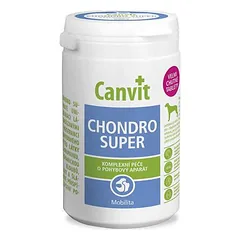 Canvit Chondro Super papildas šunims sąnarių sveikatai, 230 g, 76 tabletės