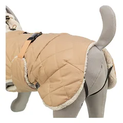 TRIXIE Minot Sherpa paltukas, XS: 30 cm, smėlio, 1 vnt. — 2 nuotrauka