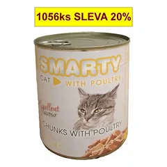 SMARTY Cat Paukštiena gabalėliai konservas 810 g