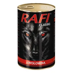 Rafi Dog drėgnas maistas šunims, ekonominė pakuotė 12 x 1240 g, > 500 g — 2 nuotrauka