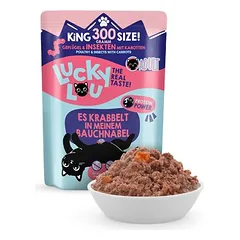 Lucky Lou Adult drėgnas maistas katėms, ekonominė pakuotė 2 x 300 g — 5 nuotrauka