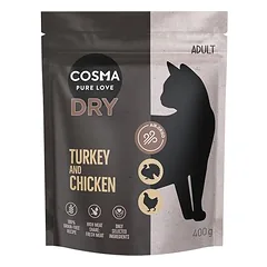 Cosma Air-Dried sausas maistas su kalakutiena ir vištiena, katėms, < 1,4 kg — 4 nuotrauka