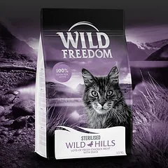 Wild Freedom Adult "Wild Hills" Sterilised su antiena – begrūdis sausas maistas katėms, 5 - 9,9 kg — 5 nuotrauka