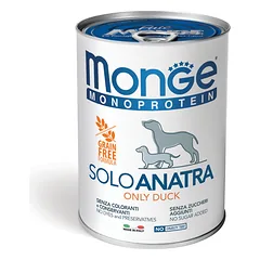 Monge Monoprotein konservuotas pašaras (antiena) 400g parduotuvėje Petz.lt