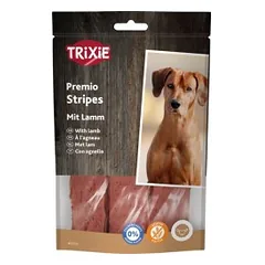 Trixie Premio Lamb Stripes 100 g parduotuvėje akvanamai.lt