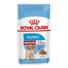 Royal Canin SHN Medium Puppy drėgnas maistas šuniukams 140g